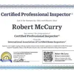 Certified Home Inspector
